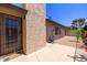 A private backyard features a low maintenance yard and block fence at 17802 N 45Th Ave, Glendale, AZ 85308