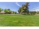 Expansive community green space with mature trees and accessible walkways at 17836 N 52Nd Pl, Scottsdale, AZ 85254