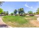 Expansive green space with mature trees and lush landscaping, perfect for outdoor activities at 17836 N 52Nd Pl, Scottsdale, AZ 85254