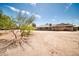 Single-story brick home with desert landscaping on a large lot at 2024 N 200Th Ave, Buckeye, AZ 85396