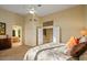 Cozy bedroom featuring side tables and access to the main bathroom at 24158 N 78Th Pl, Scottsdale, AZ 85255