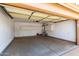 Spacious garage with ample storage cabinets and room for parking and projects at 2503 E Camellia Dr, Gilbert, AZ 85296