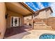 A covered patio featuring an outdoor BBQ area, perfect for relaxing and entertaining at 2503 E Camellia Dr, Gilbert, AZ 85296