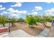 Expansive backyard with mature trees, ideal for outdoor activities at 37414 N 17Th Ave, Phoenix, AZ 85086