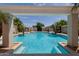 A view of an outdoor pool from an entryway to the pool at 5232 N 16Th Ln, Phoenix, AZ 85015