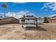 Backyard featuring a gazebo on a concrete foundation with block wall surround at 9609 N 44Th Ave, Glendale, AZ 85302
