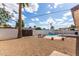 Large backyard showcasing a swimming pool and patio area ideal for entertaining guests and Gathering gatherings at 1203 E Bishop Dr, Tempe, AZ 85282