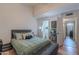 Relaxing main bedroom with a comfortable bed and serene décor, creating a peaceful retreat at 1718 S Longmore -- # 95, Mesa, AZ 85202