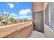 A balcony with access to the outside with bright blue sky at 1718 W Colter St # 195, Phoenix, AZ 85015