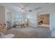 Large bonus room featuring unique wallpaper and bed shaped like a house at 3901 E Packard Dr, Gilbert, AZ 85298
