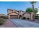 Charming two-story home with a spacious driveway and manicured front yard at 3901 E Packard Dr, Gilbert, AZ 85298