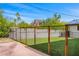 Fenced backyard with well manicured landscaping at 4218 E Palo Verde Dr, Phoenix, AZ 85018