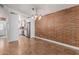 Open-concept dining area featuring stainless steel appliances and convenient access to the kitchen at 4401 E Hubbell St # 57, Phoenix, AZ 85008