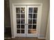 Office enclosed with french doors allowing for quiet and privacy at 4721 E Abraham Ln, Phoenix, AZ 85050