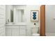 Bright bathroom featuring sleek white fixtures and a modern design at 4748 E Amethyst Ln, San Tan Valley, AZ 85143