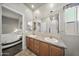 Bathroom featuring a double vanity with granite countertops at 500 N 67Th Ave # 52, Phoenix, AZ 85043