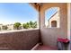 Private balcony offering a neighborhood view, perfect for relaxation and enjoying the outdoor scenery at 5995 N 78Th St # 2004, Scottsdale, AZ 85250