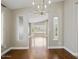 Bright and spacious living room with hardwood flooring and ample natural light at 6154 E Karen Dr, Scottsdale, AZ 85254