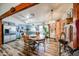 Spacious kitchen with a round table, stainless steel appliances, and ample cabinet space at 6313 W Paradise Ln, Glendale, AZ 85306