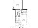 Detailed first floor plan layout showcasing the kitchen, great room, bath and bedroom locations at 14870 W Encanto Blvd # 1106, Goodyear, AZ 85395