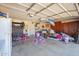 Spacious garage providing ample storage space, tool organization, and room for bikes and other recreational equipment at 16817 W Bradford Way, Surprise, AZ 85374
