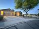 View of the front of the house and driveway from the street at 2 W Pasture Canyon Dr, San Tan Valley, AZ 85143