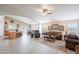 Open concept living room showing view to the kitchen and dining area at 2 W Pasture Canyon Dr, San Tan Valley, AZ 85143
