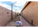 Outdoor entertaining space with string lights, hardscape, and games, perfect for summer nights at 2024 E Cherry Hills Pl, Chandler, AZ 85249