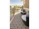 Comfortable balcony seating area with patterned outdoor rug and neighborhood views at 21134 W Green St, Buckeye, AZ 85396