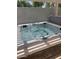Close up shot of a clean and inviting Hot Tub, the perfect way to unwind at 21134 W Green St, Buckeye, AZ 85396