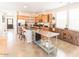 Bright kitchen features stainless steel appliances and a spacious island at 21134 W Green St, Buckeye, AZ 85396
