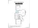 Detailed floor plan of the home layout, showing room dimensions and key features including bedrooms, living area, and kitchen at 2170 E Alameda Dr, Tempe, AZ 85282