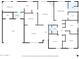 Detailed floor plan of this home with a layout for optimal living at 2346 E Jasmine St, Mesa, AZ 85213