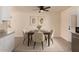 Cozy dining area bathed in light, with seating for four, next to the kitchen, ideal for Gathering meals at 2936 E Willetta St, Phoenix, AZ 85008