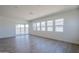 Bright and airy living room with sliding glass doors that lead to the backyard at 35524 N Tin Ct, San Tan Valley, AZ 85144