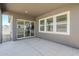 Covered patio featuring seamless indoor-outdoor living, perfect for entertaining and relaxation at 35524 N Tin Ct, San Tan Valley, AZ 85144