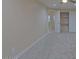 Neutral bedroom with plush carpet, ceiling fan, closet and doorway to another room at 4132 E Sweetwater Ave, Phoenix, AZ 85032