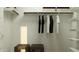 Organized walk-in closet with ample storage, shelving, and modern design at 4752 E Topaz Dr, San Tan Valley, AZ 85140