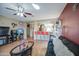 Comfortable living space offering hardwood floors and kitchen view at 5342 W Maldonado Rd, Laveen, AZ 85339