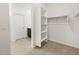 View of the walk-in closet located adjacent to the main bathroom at 5537 S 246Th Ave, Buckeye, AZ 85326