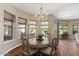 Cozy dining area with backyard views, perfect for gatherings and Gathering meals at 5755 S Pearl Dr, Chandler, AZ 85249