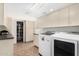 Laundry room with counter space and front load washer and dryer at 7354 E San Miguel Ave, Scottsdale, AZ 85250