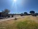 Well maintained lush exterior landscape and walkways surround these apartment homes at 97 N Cooper Rd # 97, Chandler, AZ 85225