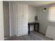 Bedroom with ample storage space in cabinetry and an office nook at 9913 E Main St # 40, Mesa, AZ 85207