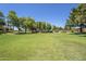 Scenic view of lush green park and mature trees providing shade on a sunny day at 1343 W Roadrunner Dr, Chandler, AZ 85286