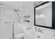 Bright bathroom featuring shower, vanity, and modern fixtures at 1511 W Mesquite St, Chandler, AZ 85224
