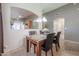 Cozy dining room next to kitchen and living area, perfect for entertaining Gathering and friends at 18116 N Catherine Dr, Surprise, AZ 85374