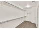 Walk-in closet with neutral carpet, providing ample storage space with shelves and clothing rods at 21031 E Creekside Dr, Queen Creek, AZ 85142