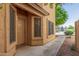Inviting front entryway with a well-maintained walkway and classic front door at 21621 N 48Th Pl, Phoenix, AZ 85054