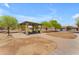 Enjoy community picnic tables with shade structure for outdoor dining at 22346 N 104Th Ln, Peoria, AZ 85383